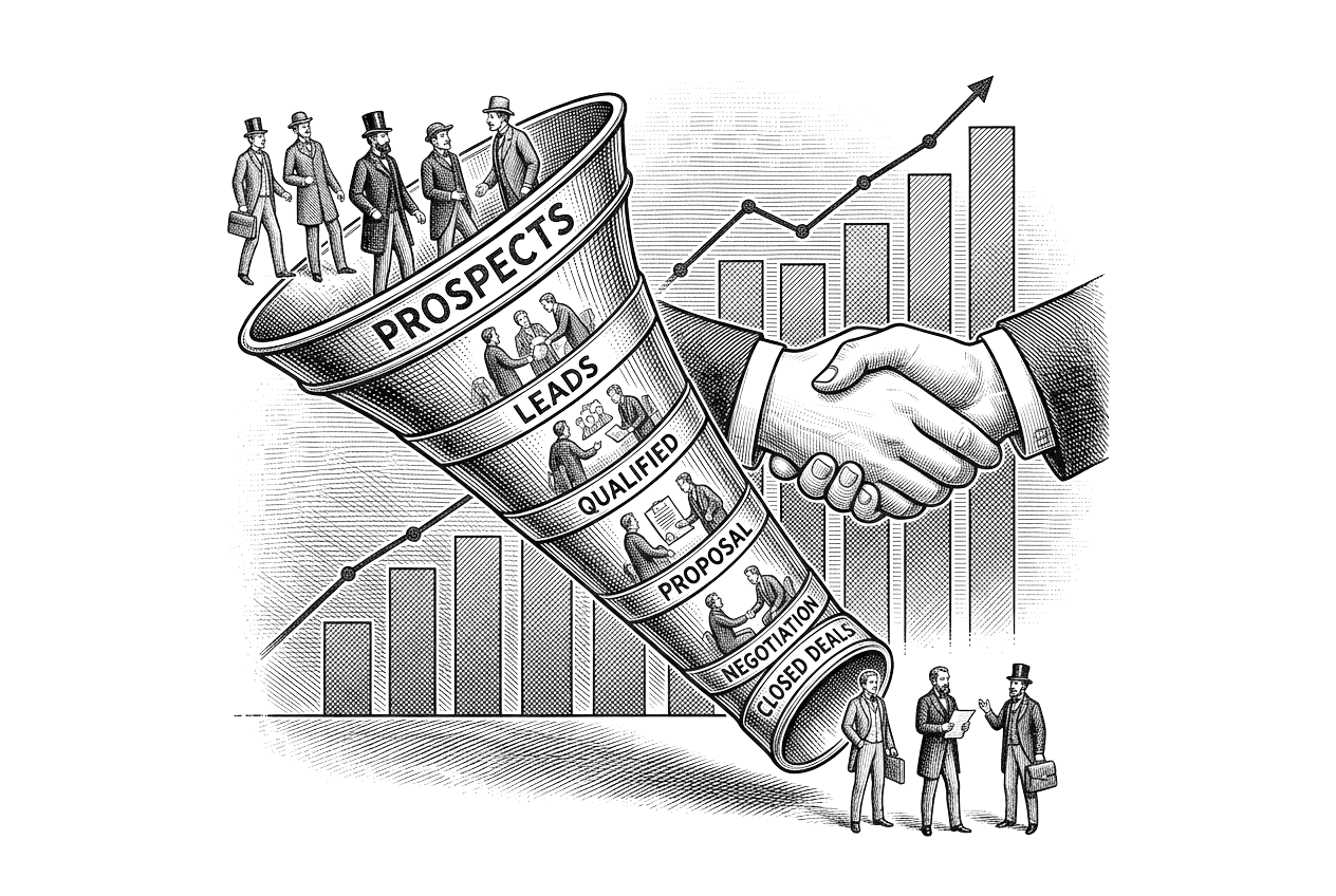 CRM Solutions illustration