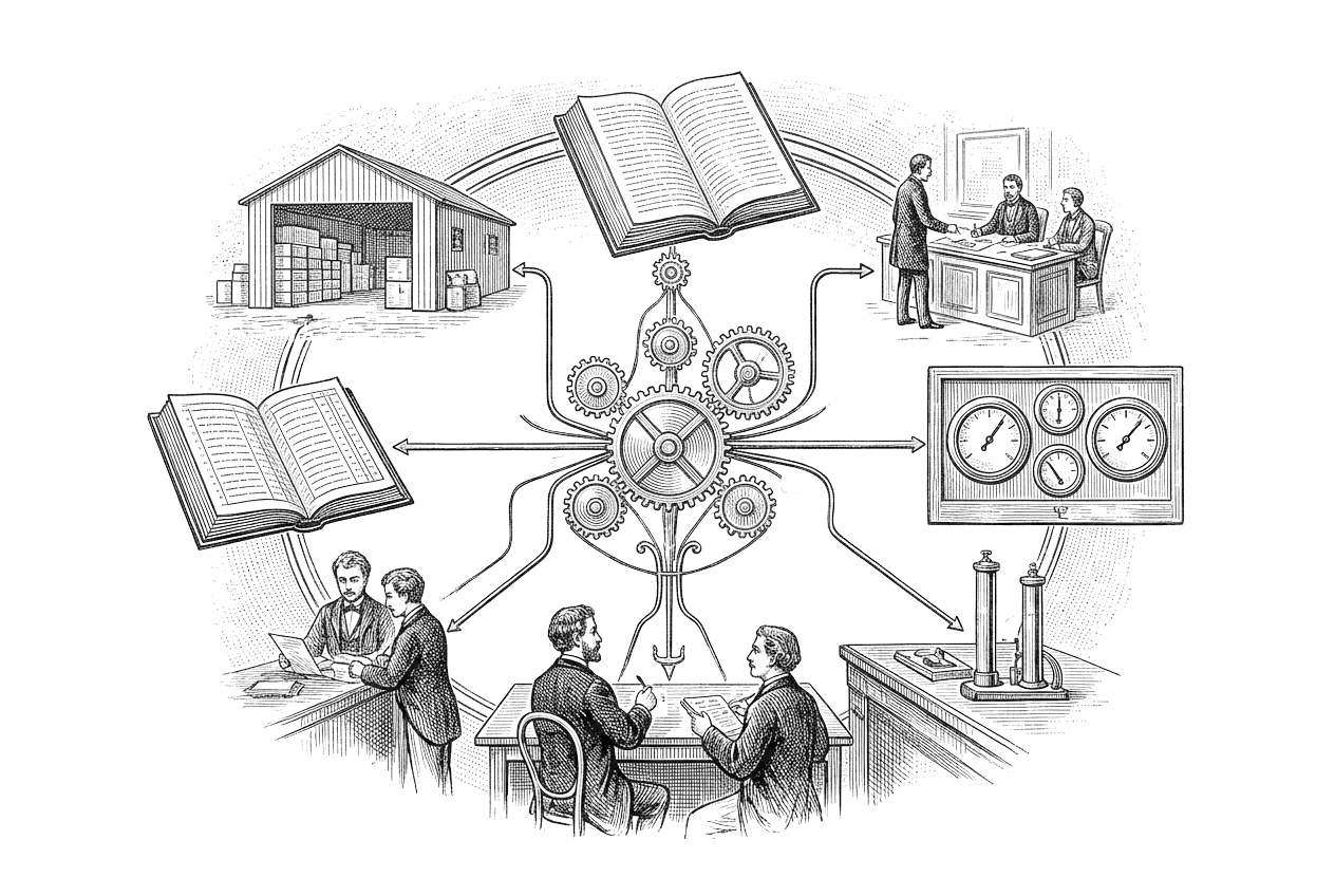 ERP Solutions illustration
